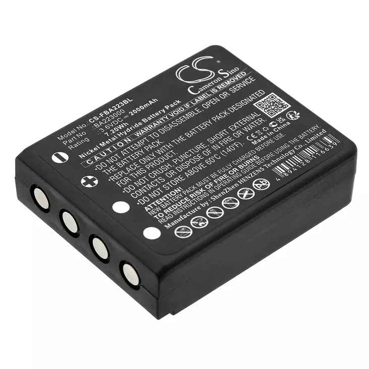 HBC Akku 3,6v 2000mAh Nimh BA223000 - Kauko-ohjainakut - 4894128116639 - 1