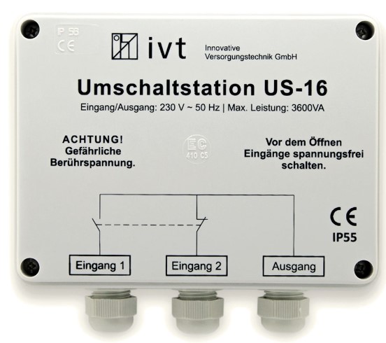 IVT Umschaltstation US-16 kytkinasema - Hallinta ja ohjelmointi - 4030072400039 - 1