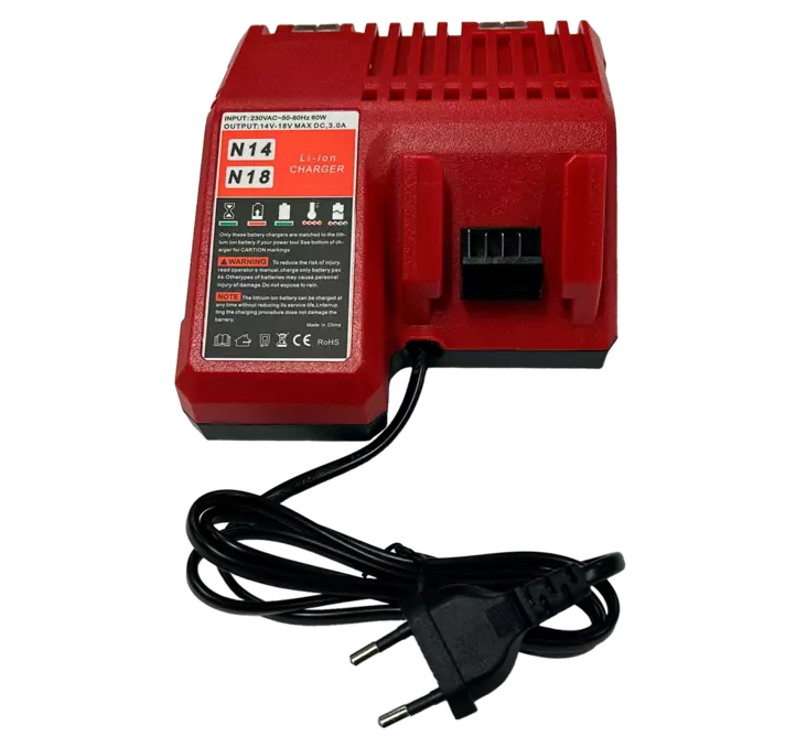 Milwaukee porakoneakun laturi Tarvike - Työkalujen akkulaturit - 10019 - 1