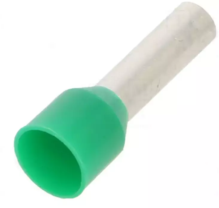 Pääteholkki 6mm2 pään pituus12mm - Akkukengät ja hauenleuat - 8013629007109 - 1