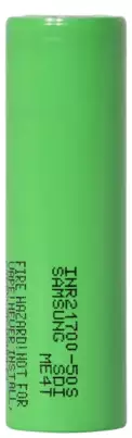 Samsung SDI INR21700-50S 3.7V 5000mAh - Muut Li-ion kennot - 99529 - 1