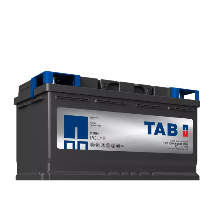 TAB käynnistysakku Polar S10H 60038 12V100Ah 850A(EN - Tab käynnistysakut - 3838807038479 - 2