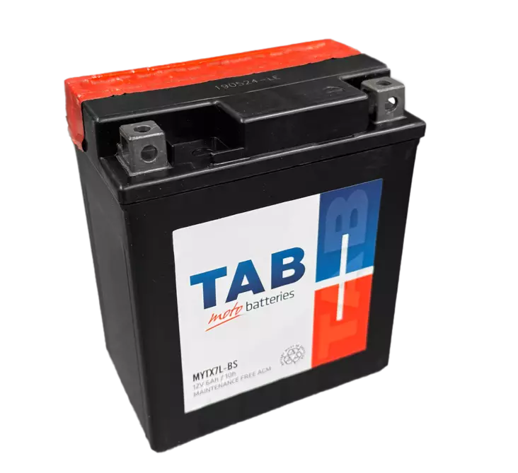 TAB Mp-Akku YTX7L-BS/MYTX7L-BS 12V 6Ah - AGM MP- ja kelkan akut - 8435336180539 - 1