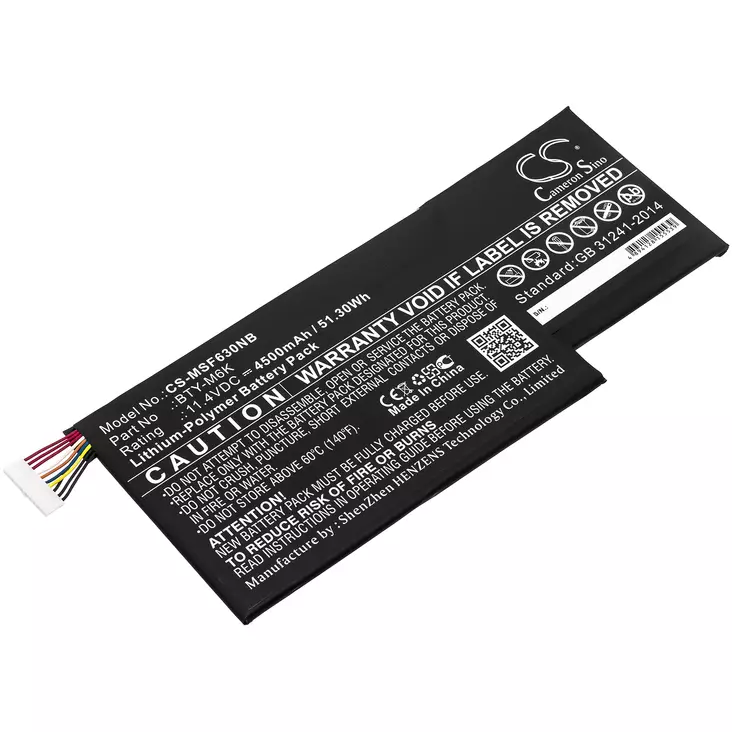 Tietokoneen Akku MSI 11.4V4500mAh(638 - Muiden merkkien kannettavan akut - 4894128155539 - 1
