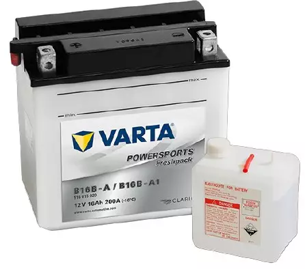 Varta Mp-Akku B16B-A1 12V 16Ah 200A - MP- ja kelkan korkilliset vakioakut - 4016987140529 - 1